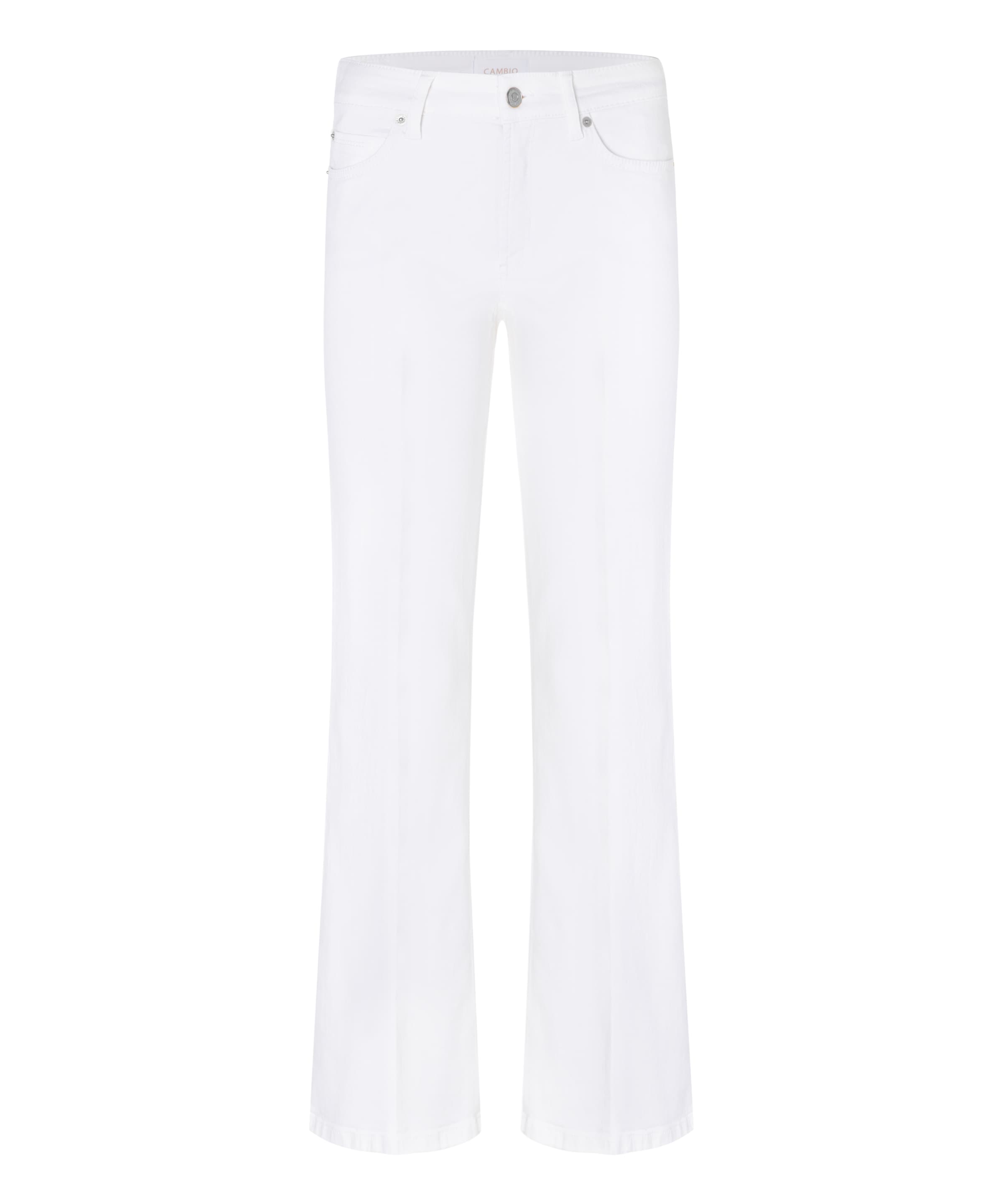 Cambio Jeans 'Paris' in de kleur Wit, Productweergave