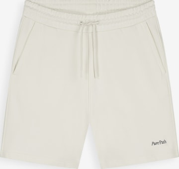 Pure Path Broek in Beige: voorkant