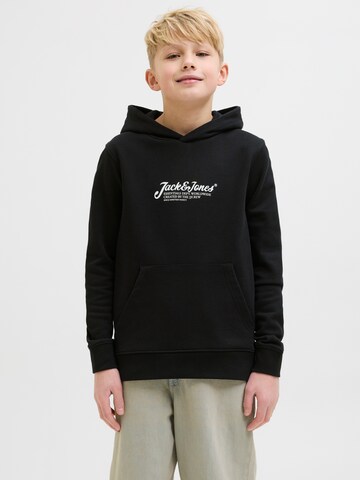 Jack & Jones Junior Sweatshirt 'Beau' in Black: front