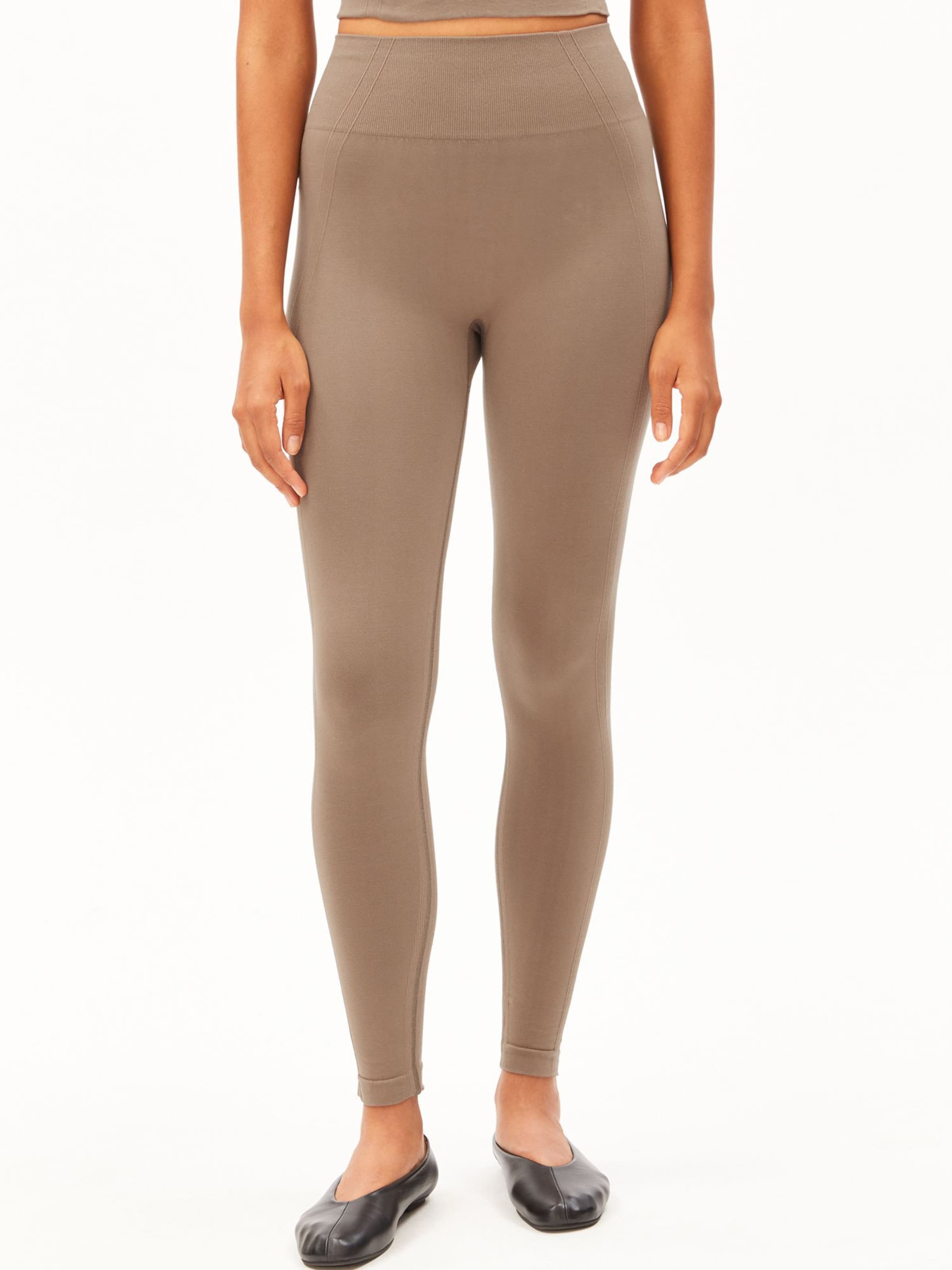 ARMEDANGELS Regular Leggings in Beige: voorkant