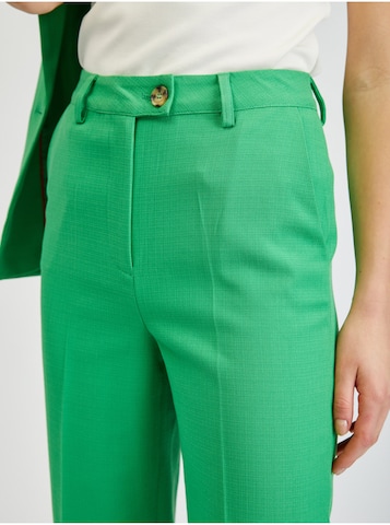 Orsay Regular Pleated Pants in Green