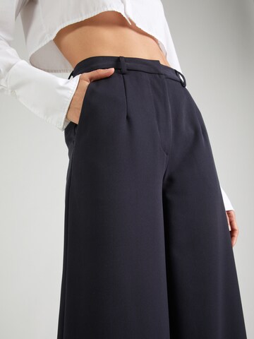 minimum Wide leg Bandplooibroek in Blauw