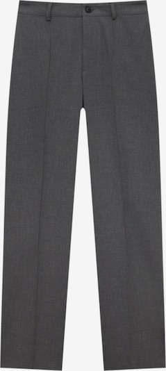 Pantaloni con piega frontale Pull&Bear di colore grigio scuro, Visualizzazione prodotti