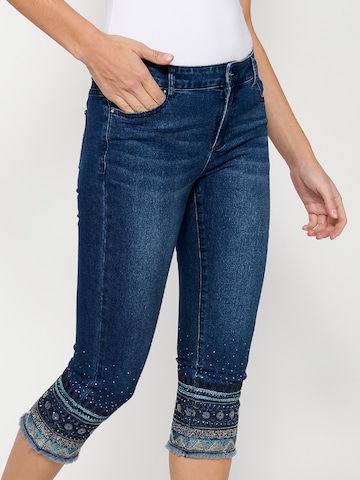 KOROSHI Skinny Jeans in Blau