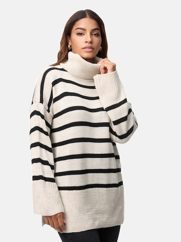 Elara Pullover i beige