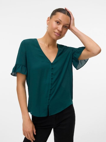 VERO MODA Bluse in Grün: Vorderseite