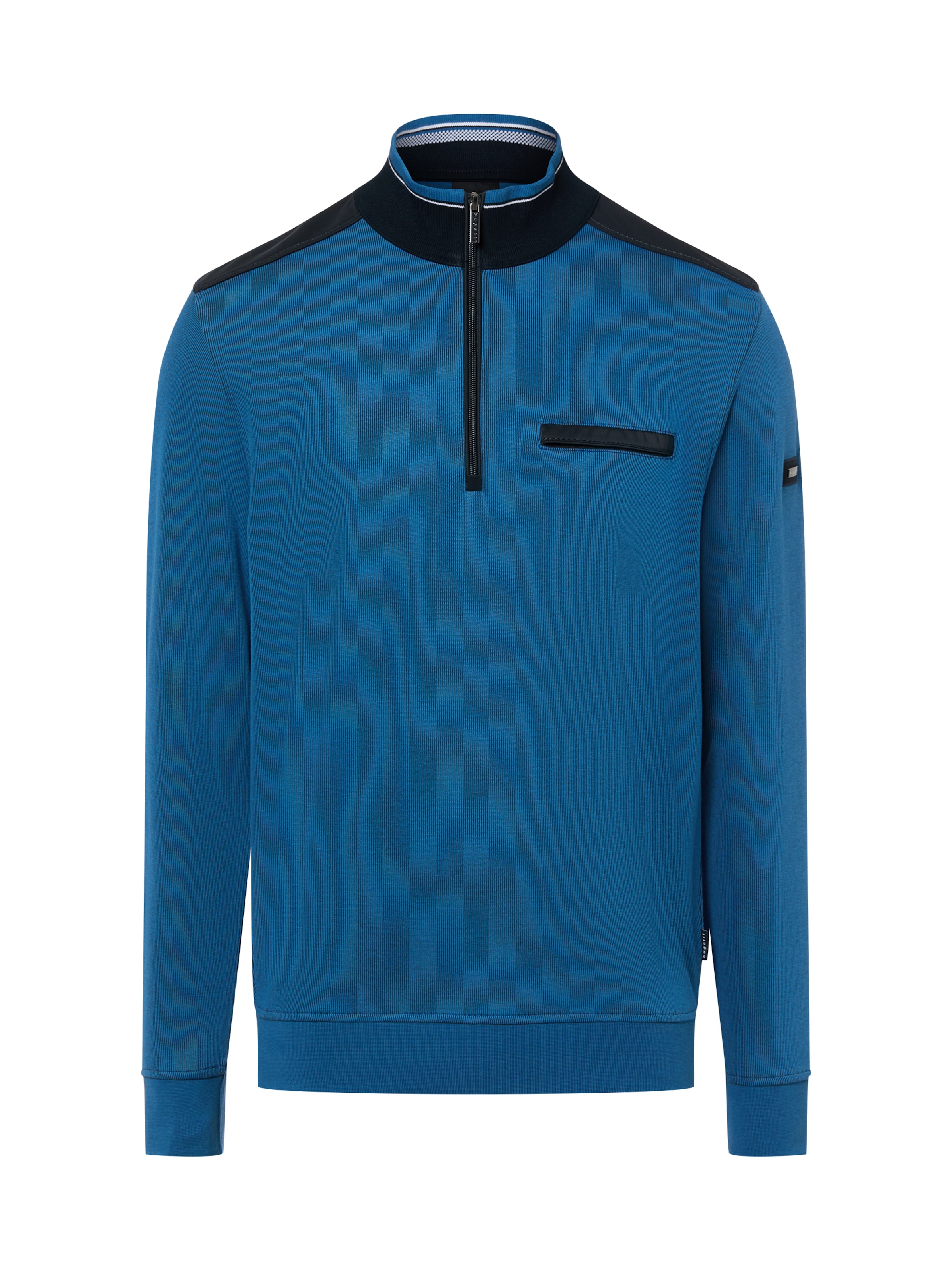 bugatti Sweatshirt in Blue: front