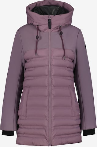 ICEPEAKOutdoor jakna 'Albee' - ljubičasta boja: prednji dio