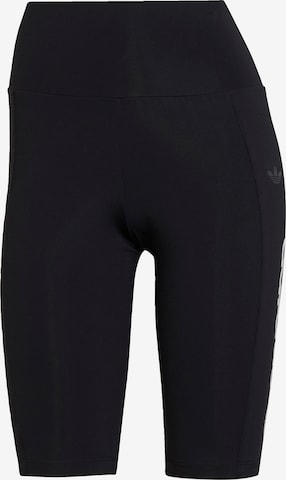 ADIDAS ORIGINALS Skinny Radlerhose in Schwarz: predná strana