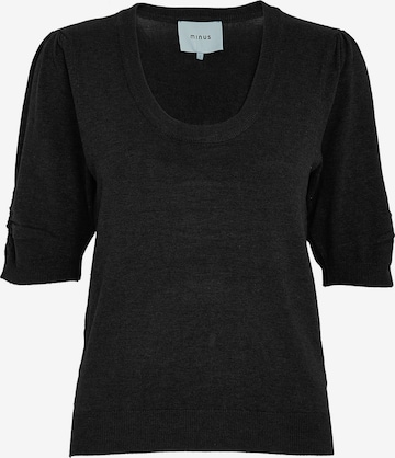 minus Shirts 'Pam' i sort: forside