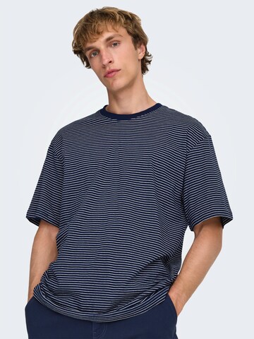 Only & Sons Shirt 'ONSFred' in Blauw