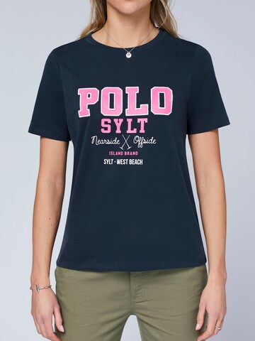 Polo Sylt Shirt in Blau