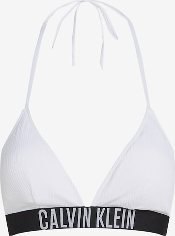 Calvin Klein Swimwear Bikinitop 'Intense Power' in Weiß: Vorderseite
