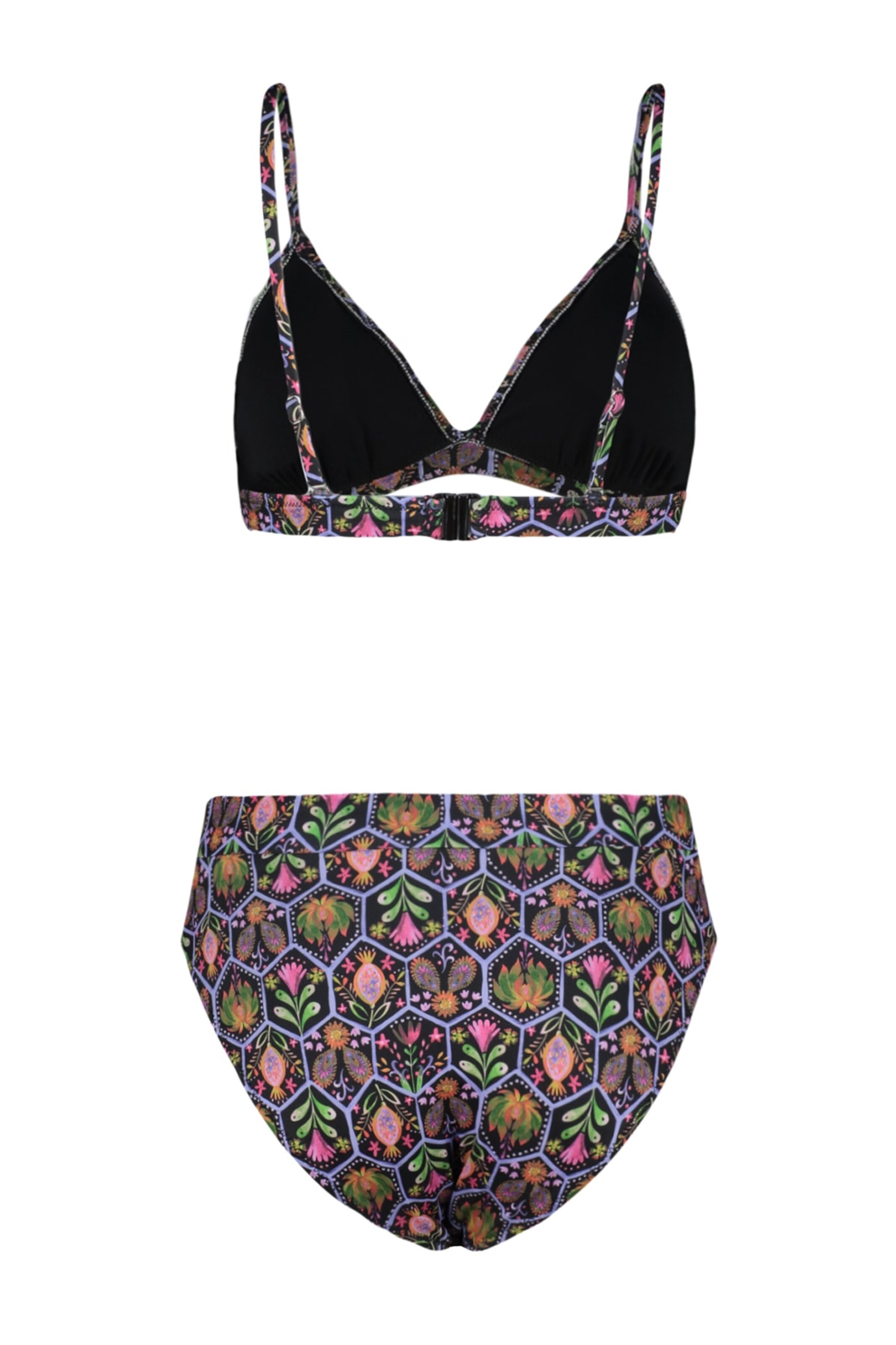 TrendyolTrokutasti Bikini - crna boja