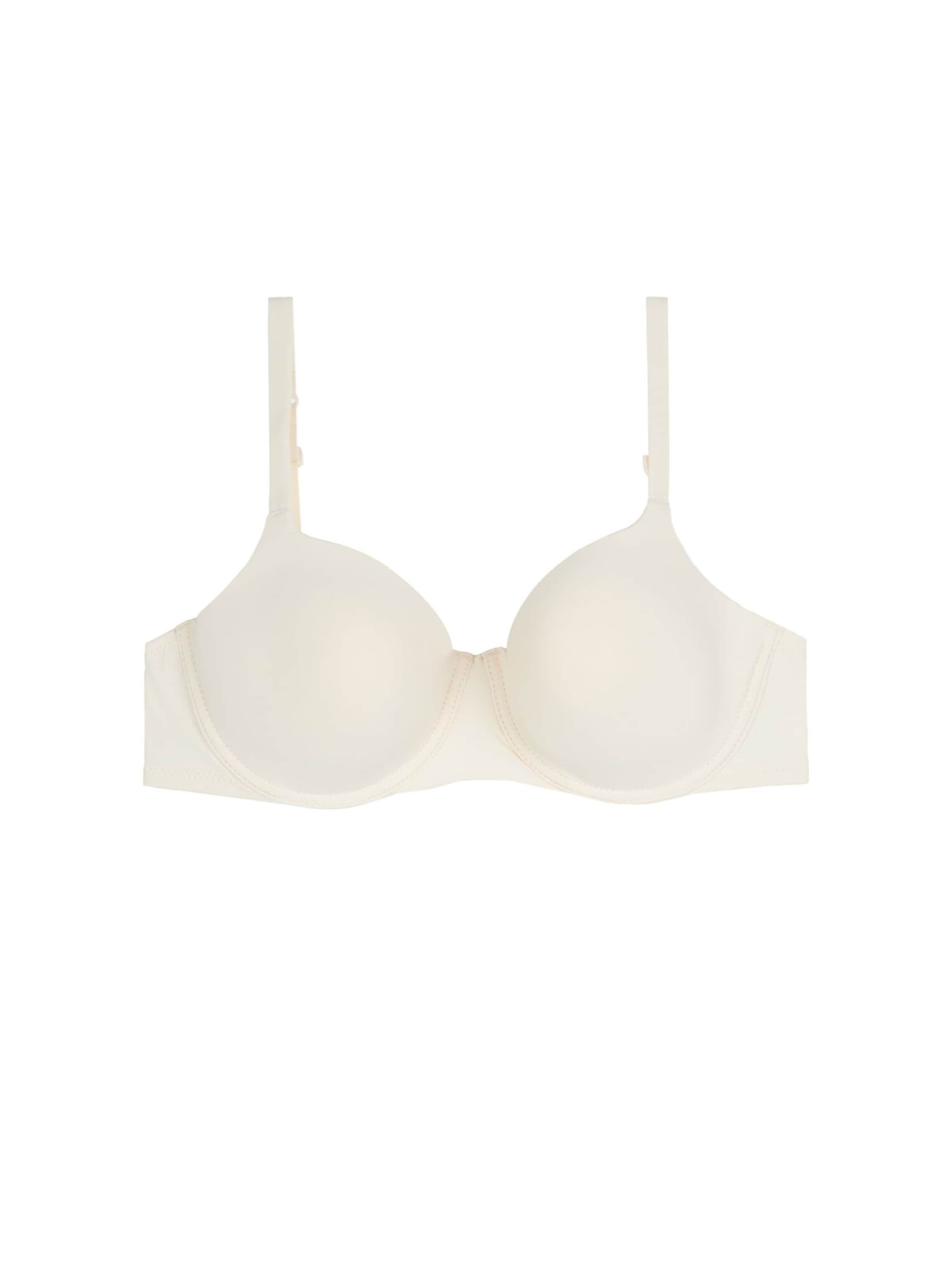 Tezenis T-shirt Bra in Beige: front