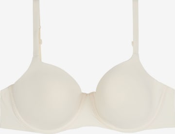 Tezenis T-shirt Bra in Beige: front