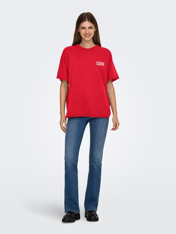 ONLY Tricot 'Kinna' in Rood
