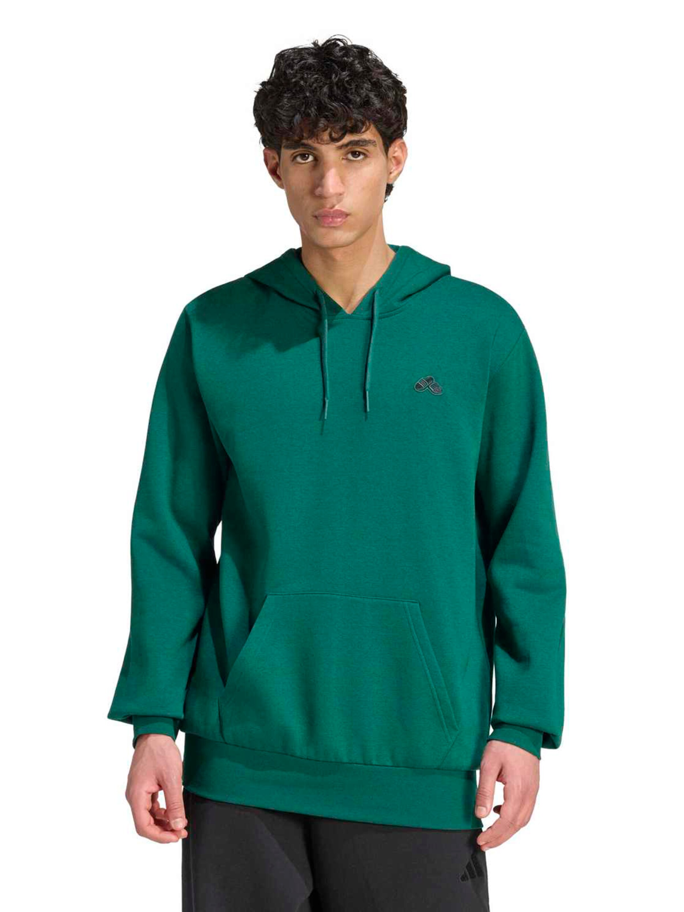 Felpa sportiva 'SLIDE' di ADIDAS SPORTSWEAR in verde: frontale