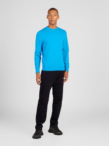 TOMMY HILFIGER Pullover in Blau