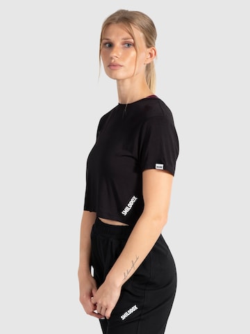 T-shirt fonctionnel 'Althea' Smilodox en noir