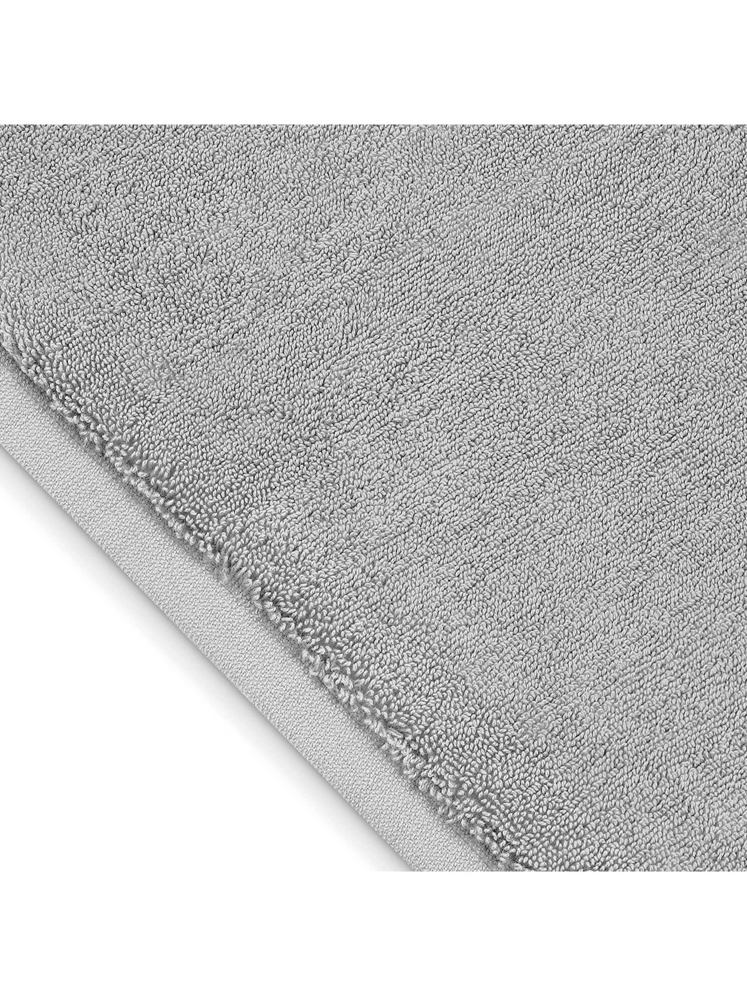 Herzbach home Bathmat 'Pura' in Silver