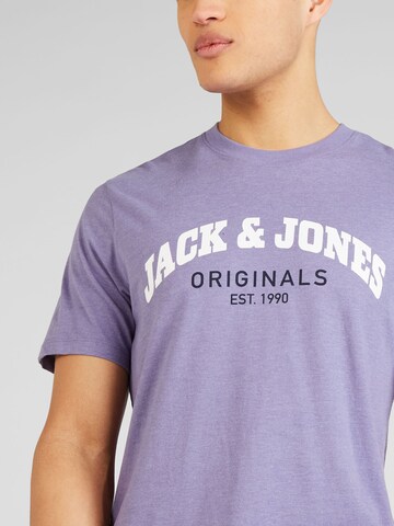 JACK & JONES T-shirt 'BRAD' i lila
