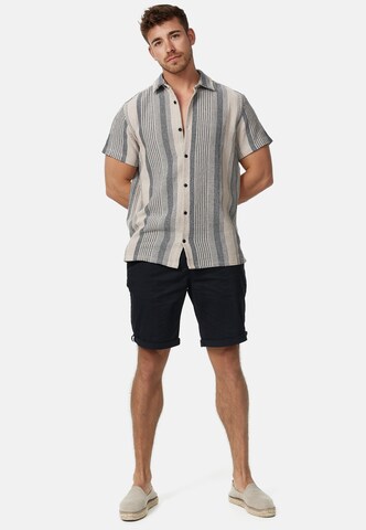 INDICODE JEANS Regular Chino 'Creel' in Zwart