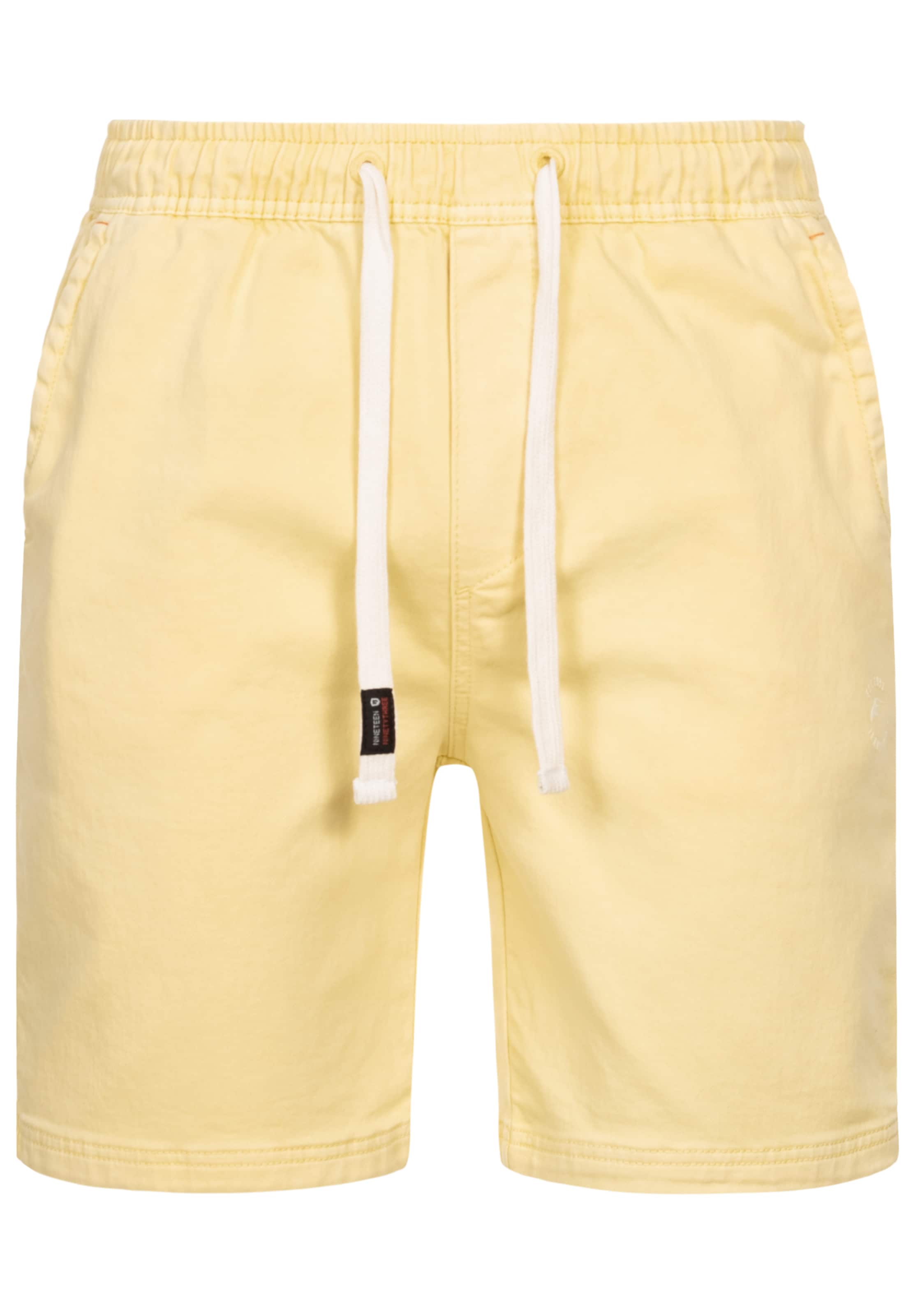 INDICODE JEANS Pants 'Kendari' in Yellow: front
