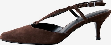 Next Slingback pumps 'Forever Comfort' in Brown: front