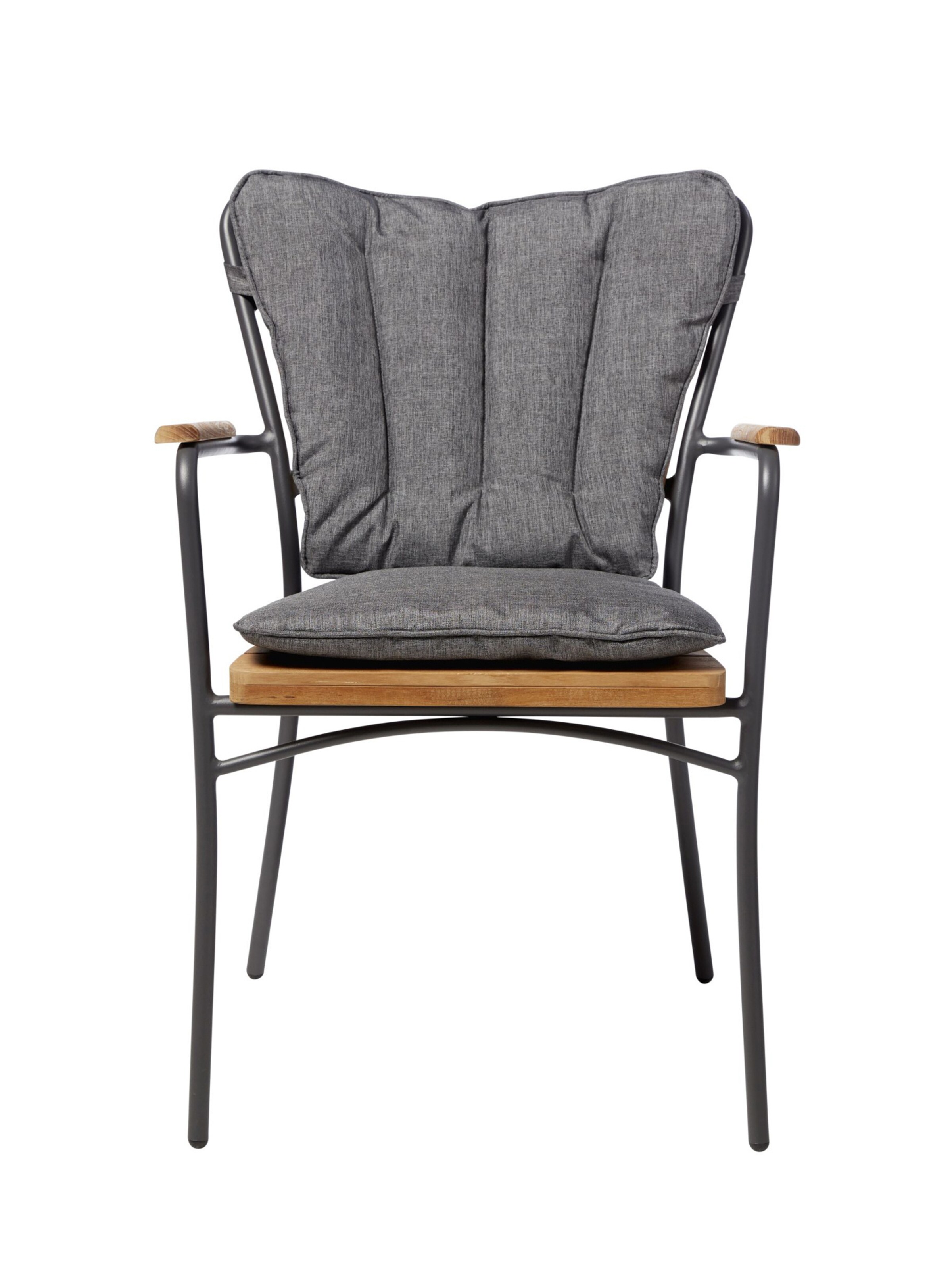 cinas Stuhlkissen 'Ellen' in Grau