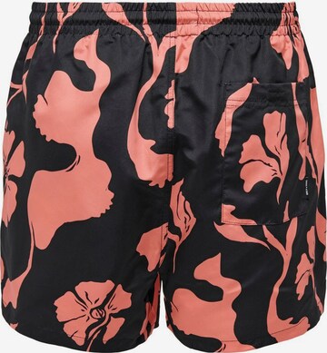 Only & Sons Badeshorts i sort