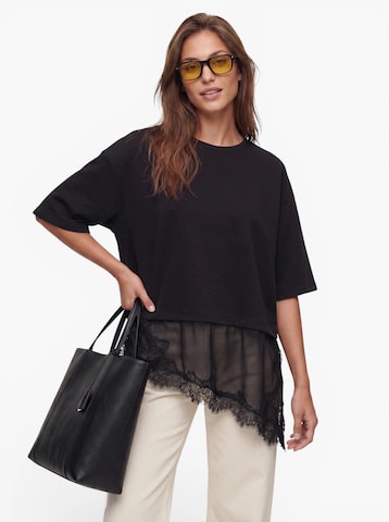 VERO MODA Футболка 'VMKOURTNEY' в Черный: спереди