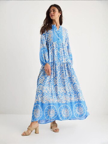 Abito camicia di Bianco Lucci in blu