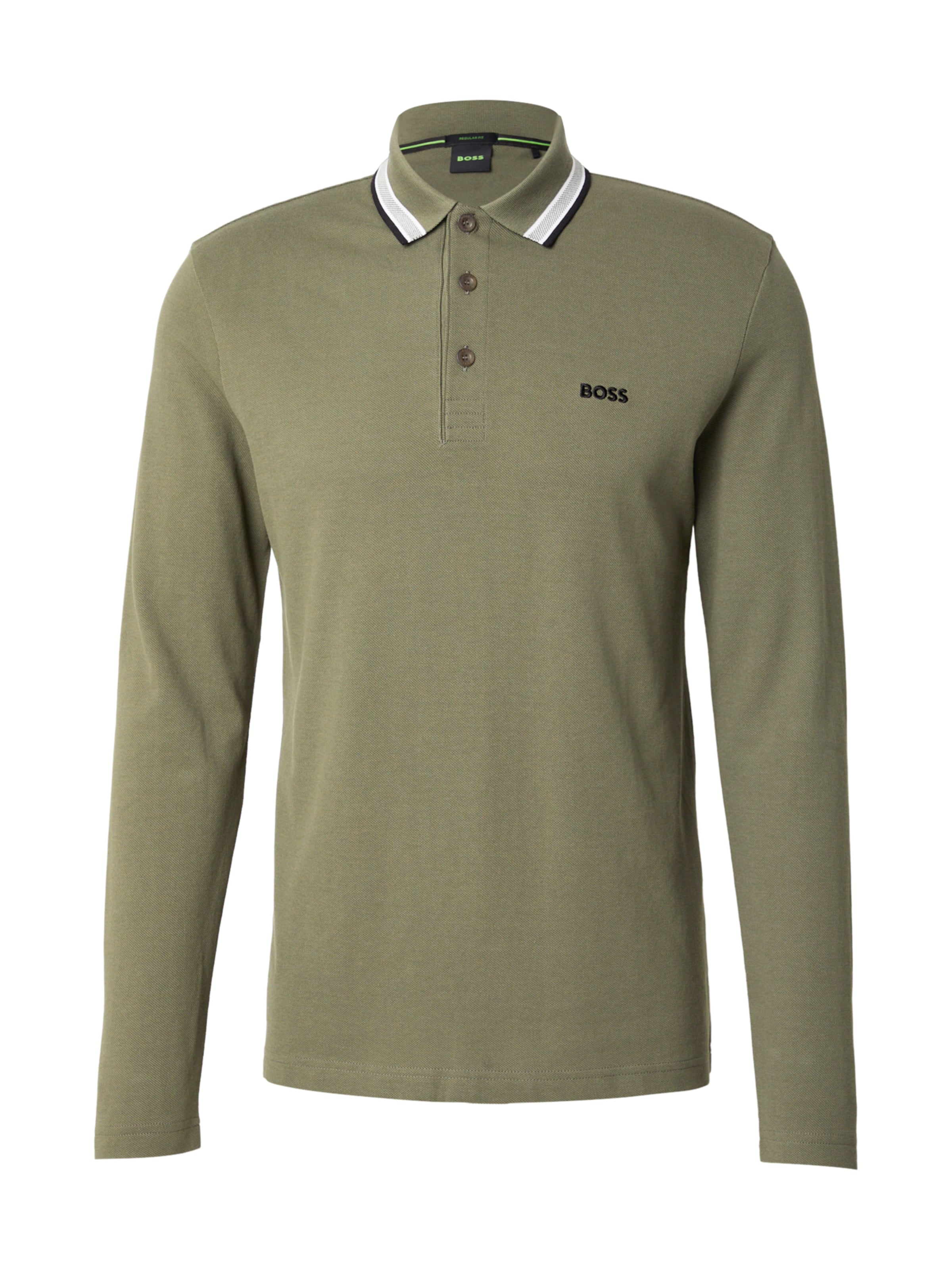 BOSS - Camiseta &#x27;Plisy&#x27; en verde: frente