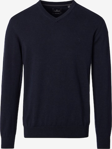 CASAMODA Sweater 'Basic' in Blue: front