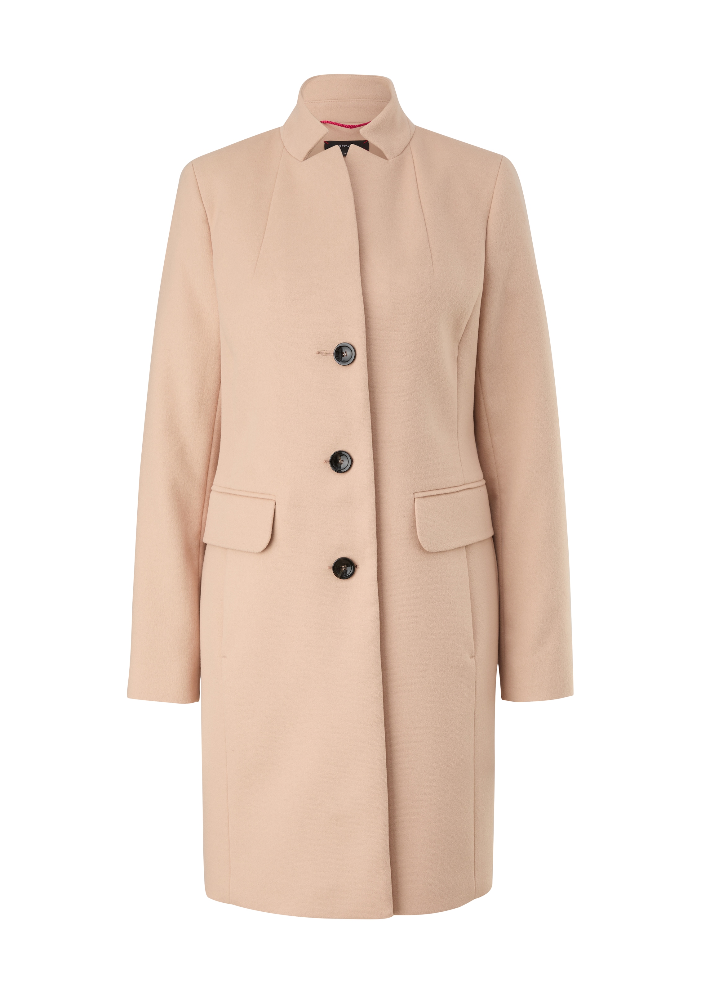 Manteau mi-saison COMMA en beige : devant