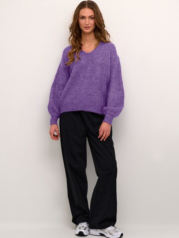 Pull-over 'Sarla' Kaffe en violet