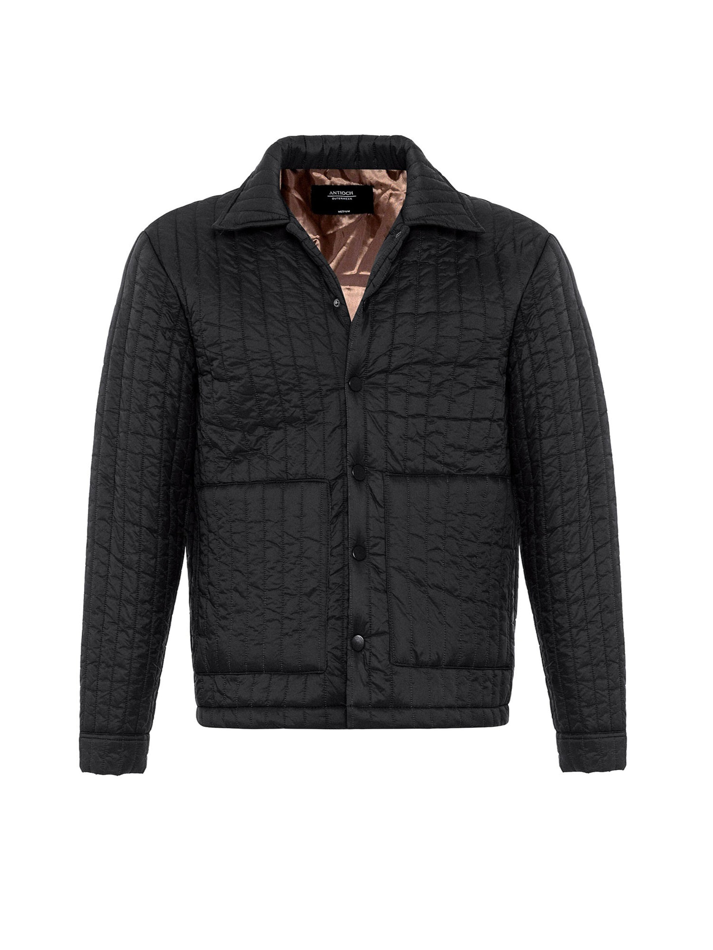 Antioch Tussenjas in Zwart: voorkant