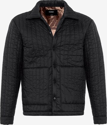 Antioch Between-season jacket in Black: front