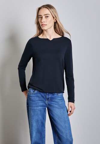 STREET ONE Shirt in Blau: Vorderseite