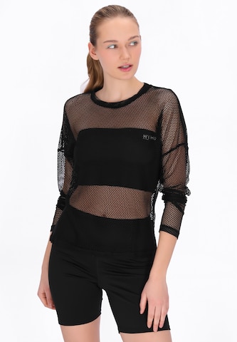 myMo ATHLSR - Camiseta funcional en negro: frente