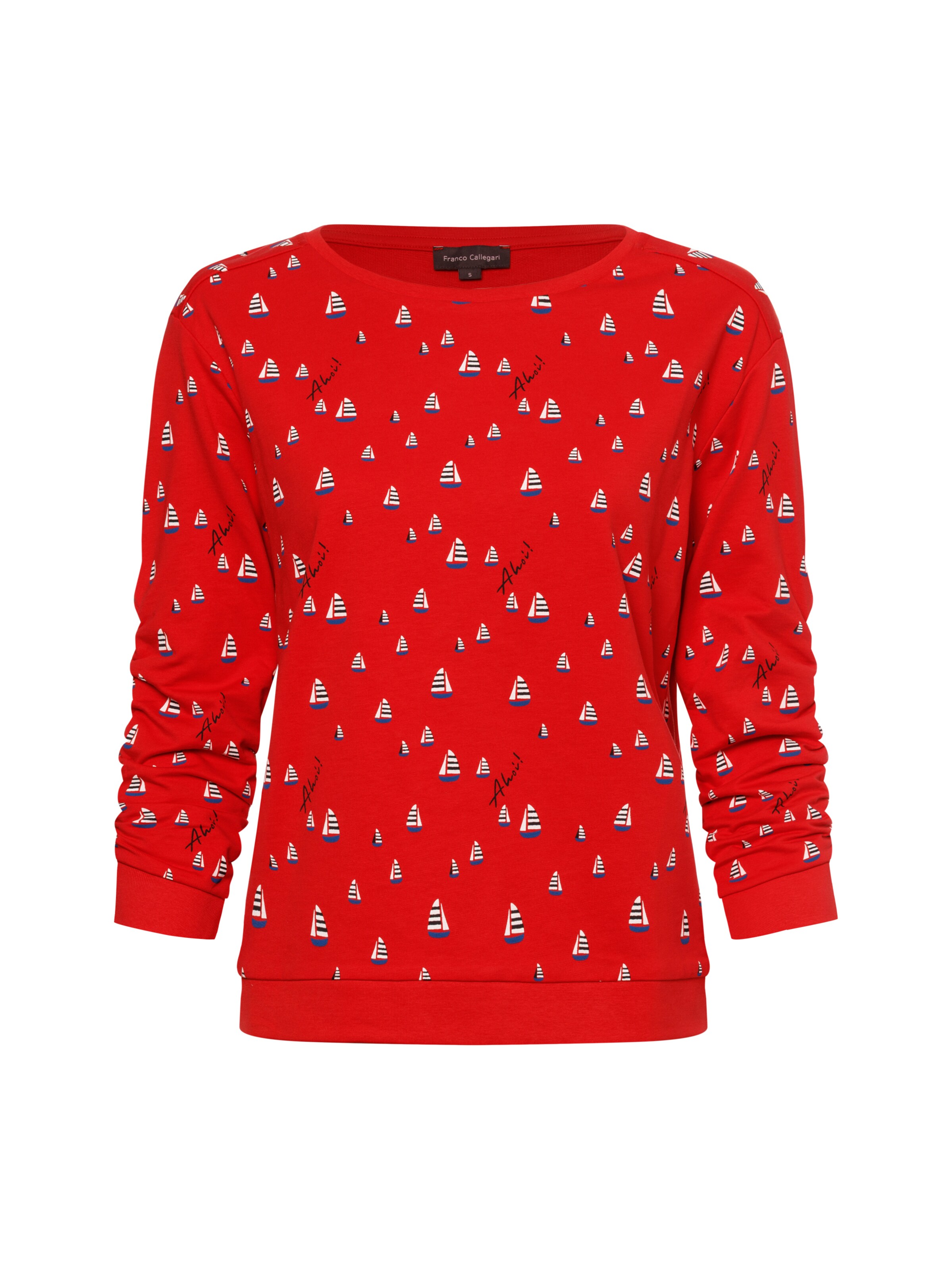 Franco Callegari Sweatshirt in Red: front