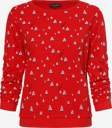 Franco Callegari Sweatshirt in Rot: Vorderseite