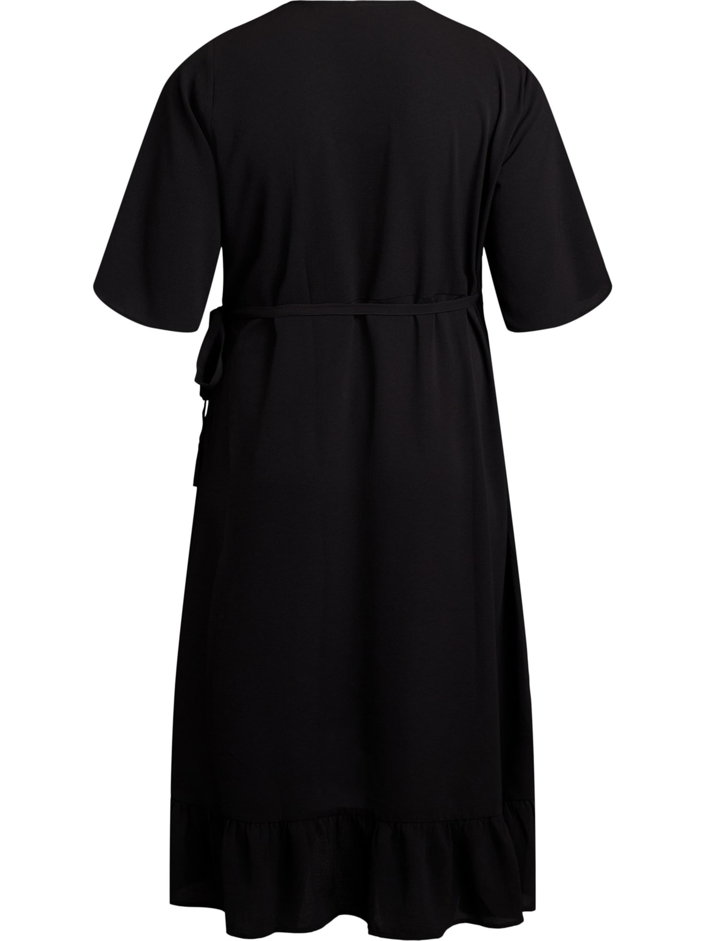 Zizzi Kleid 'Caanni' in Schwarz