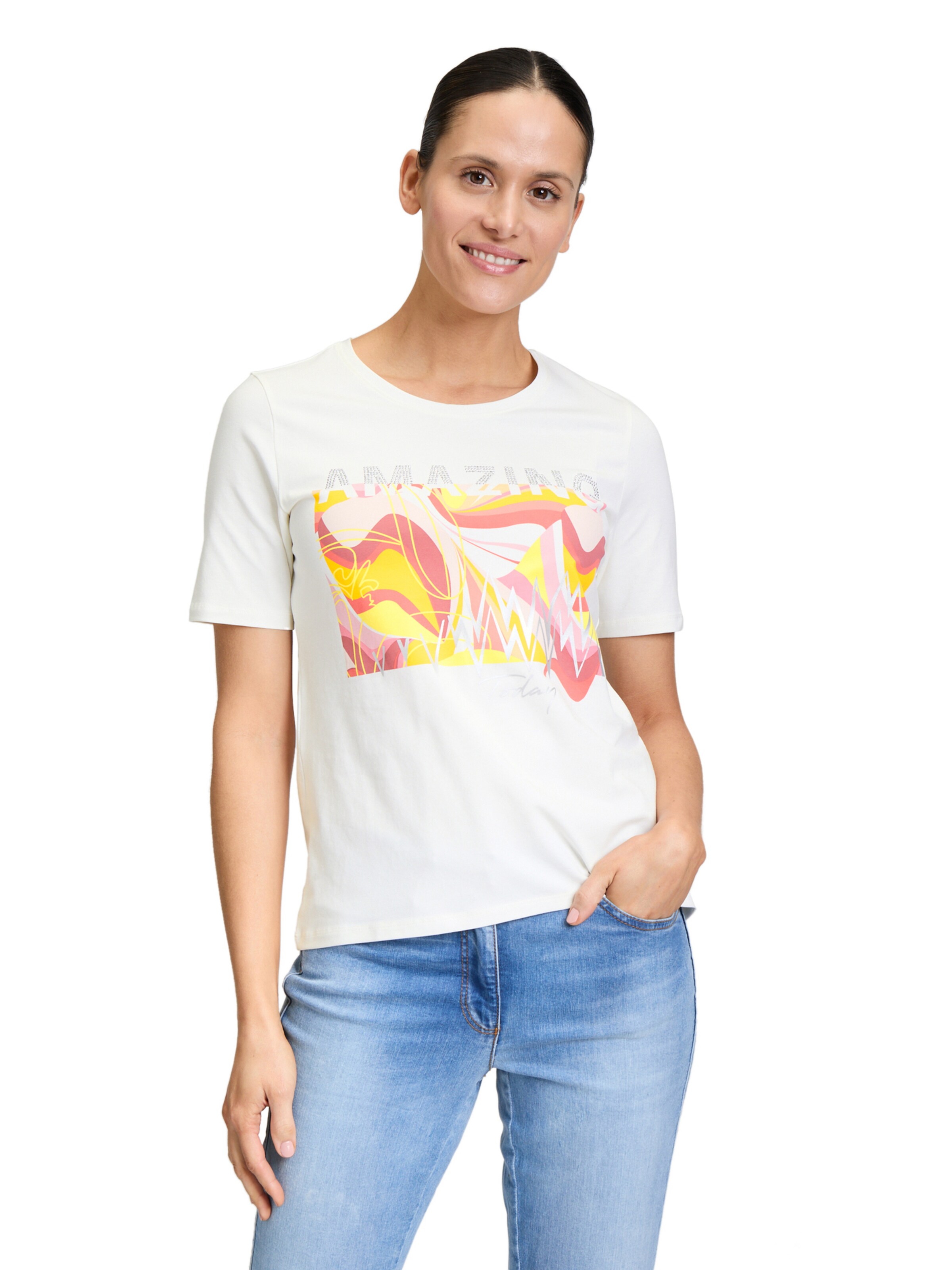 Maglietta di Betty Barclay in bianco: frontale