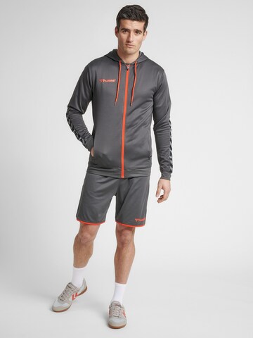 Hummel Sportssweatjakke i grå
