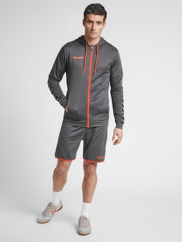 Hummel Sportsweatvest in Grijs