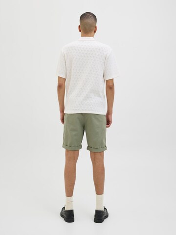 Regular Pantalon chino 'JPSTDave' JACK & JONES en vert