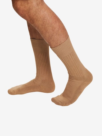 ESPRIT Socken in Braun