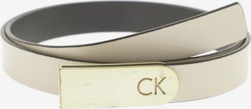 Calvin Klein Gürtel One Size in Beige: predná strana